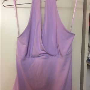 INC International Concepts Purple Halter Top Large